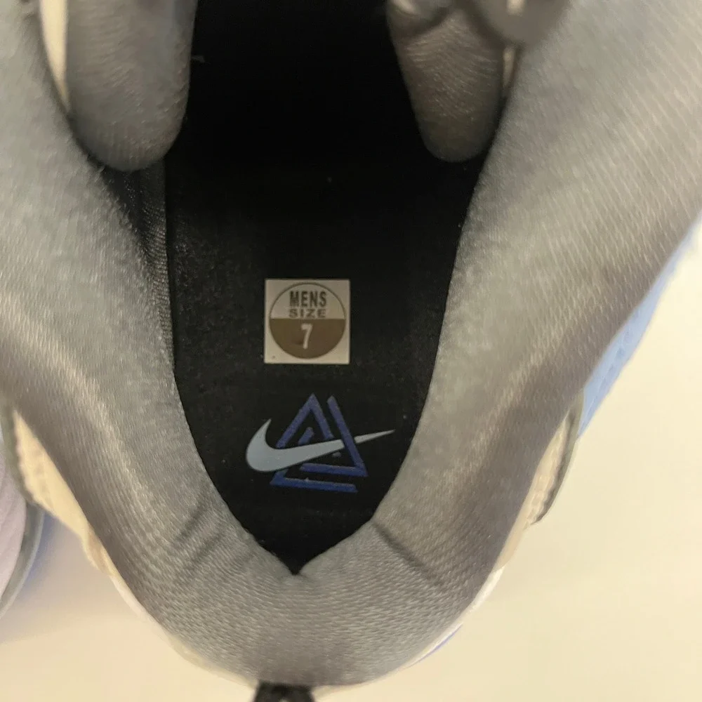 Nike Air Penny 1 University Blue White‎ Basketball Sneakers Size 7 DM9132-100 - Picture 11 of 12